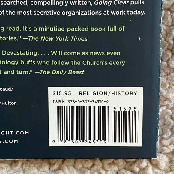 Going Clear book 📕 by Lawrence Wright - Picture 3 of 3